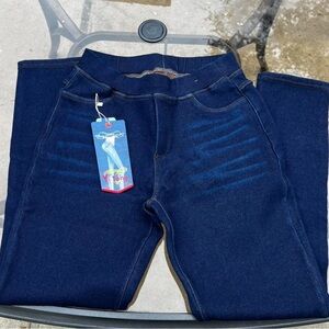 Yitong Women's Dark Blue Skinny Jeans